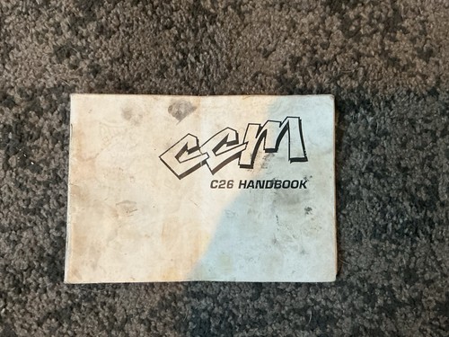 Ccm c26 handbook - ccm, rotax