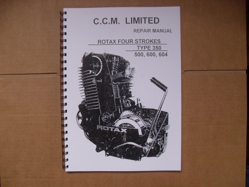 Ccm rotax 604 workshop - ccm/rotax,